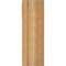Ekena Millwork Traditional Slat Rough Sawn Bracket w/ Offset Brace, Western Red Cedar, 8"W x 20"D x 24"H BKT0806X20X24TRA06RWR - alternate 3